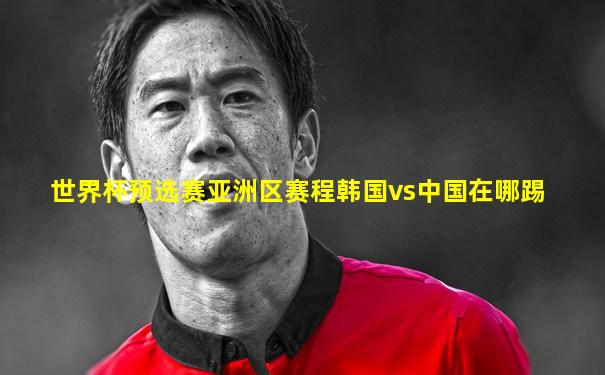 世界杯预选赛亚洲区赛程韩国vs中国在哪踢