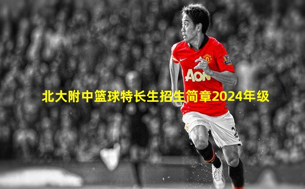 北大附中篮球特长生招生简章2024年级