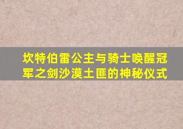 坎特伯雷公主与骑士唤醒冠军之剑沙漠土匪的神秘仪式