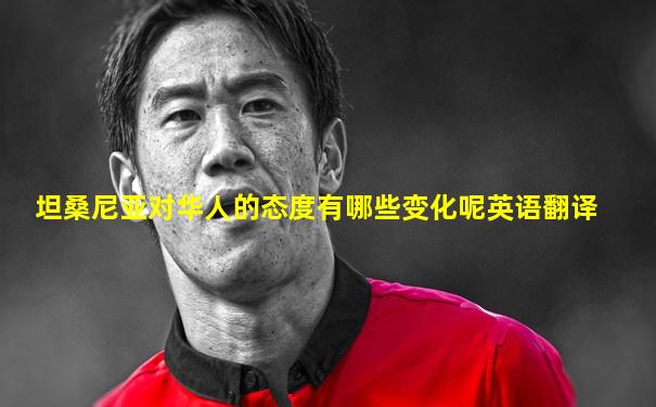 坦桑尼亚对华人的态度有哪些变化呢英语翻译