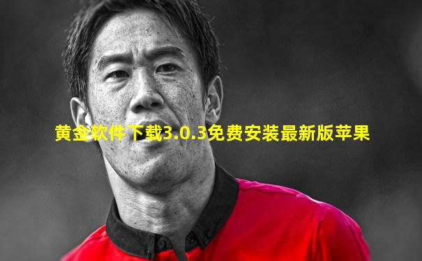 黄金软件下载3.0.3免费安装最新版苹果